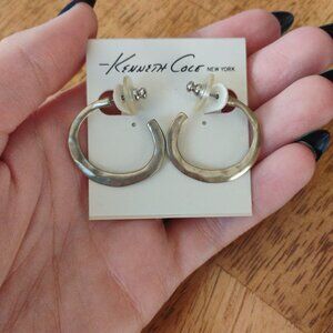 Kenneth Cole hoop earrings